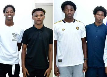 Quatre jeunes Cap-Verdiens