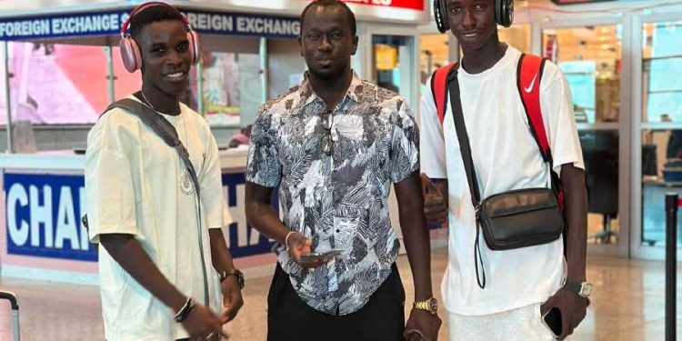 Mouhamed Ngom et Mamadou Ba