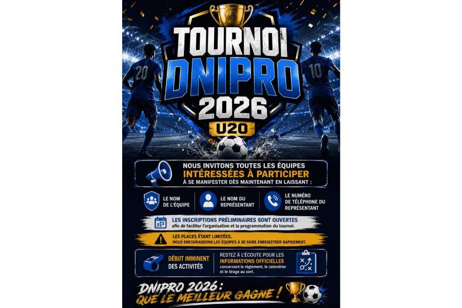 Tournoi DNIPRO 2026