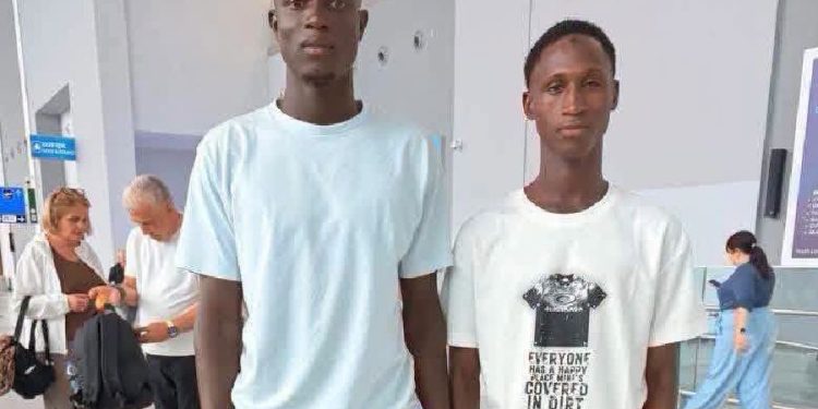 Dawda Sankareh et Bubacarr Badjie