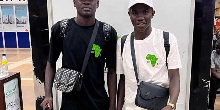 Kouoh Liam et Ange Bakiti