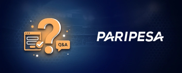 Paripesa FAQ inscription